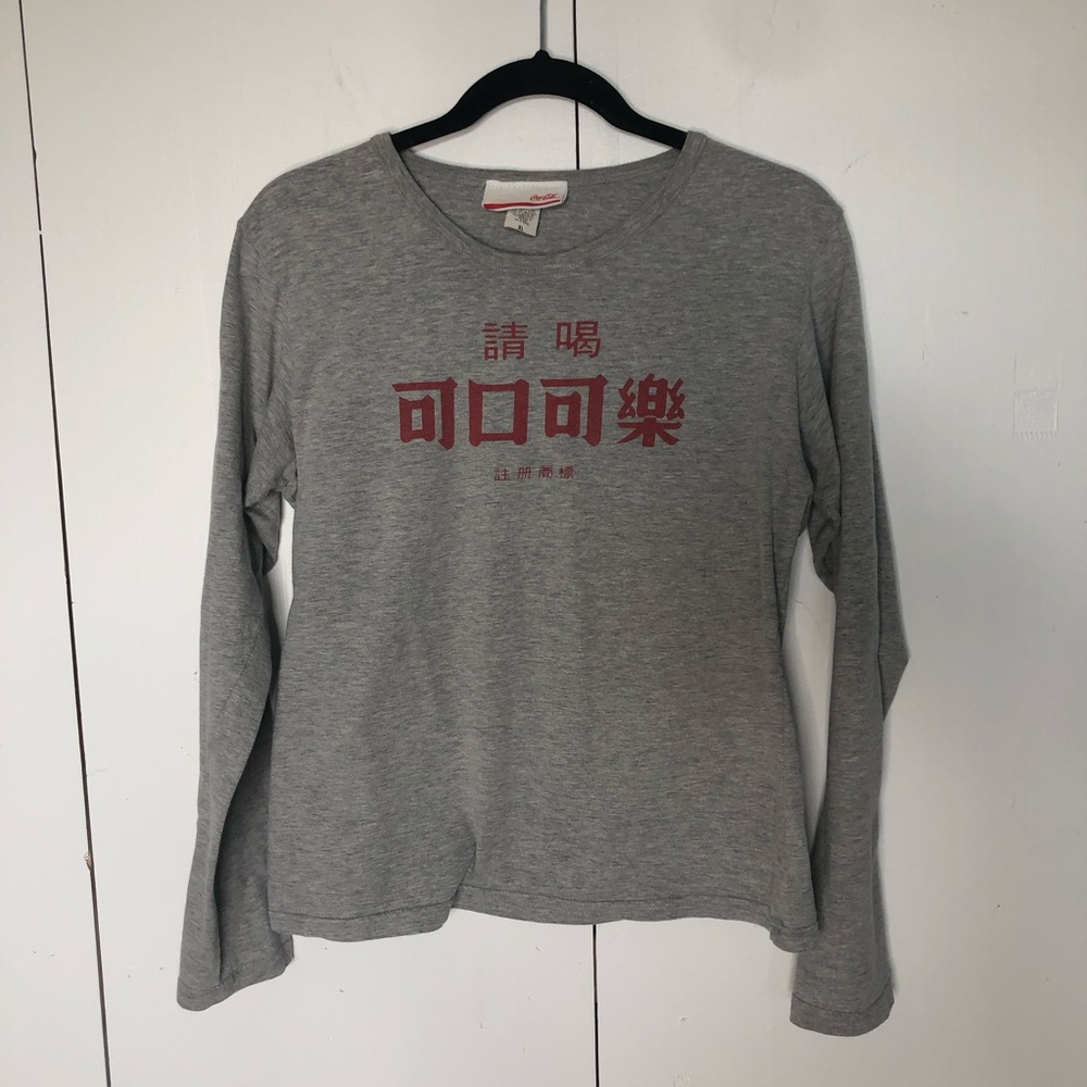 Coca-Cola logo T-shirt, Taiwanese, size L